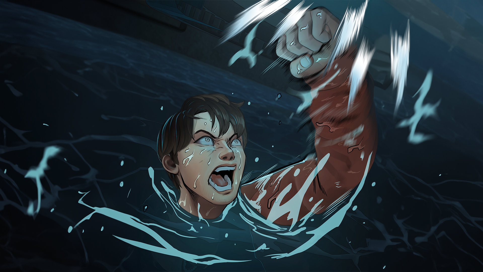 The trap webtoon title image